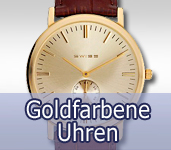 Vergoldete Herrenuhren