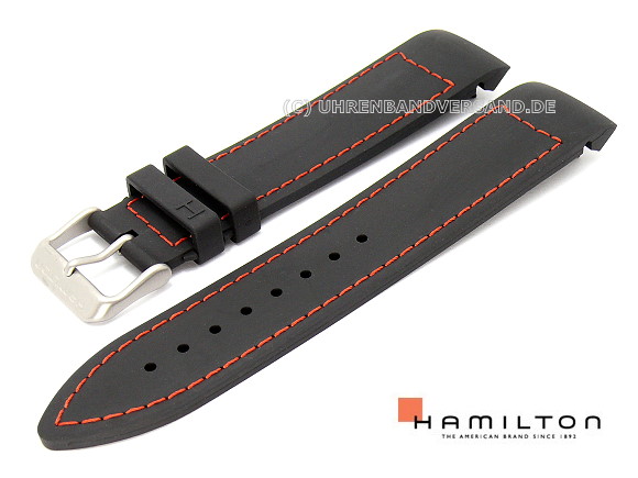 Ersatzband HAMILTON 21mm schwarz