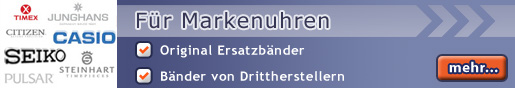 SHOP-RUBRIK: Ersatz-Uhrenarmb�nder f�r diverse Uhrenmarken...