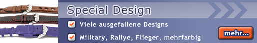 SHOP-RUBRIK: Uhrenarmb�nder in speziellen Designs bei UHRENBANDVERSAND...