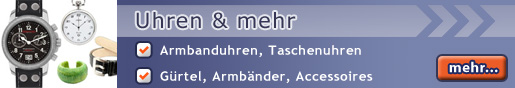 SHOP-RUBRIK: Armbanduhren, Taschenuhren und mehr...