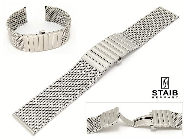 panerai - Bracelet Milanais sur Panerai MD01STmilStahl