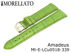 Uhrenarmb�nder Amadeus Echt Alligator,  hellgr�n