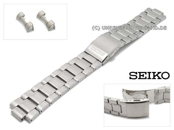 Ersatz-Uhrenband SEIKO 20mm Edelstahl