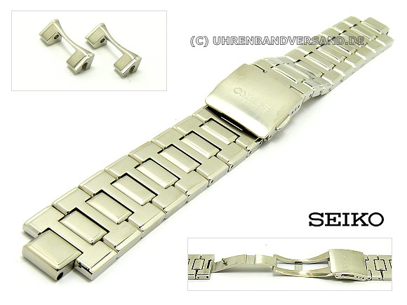 Ersatzband SEIKO 20mm Edelstahl