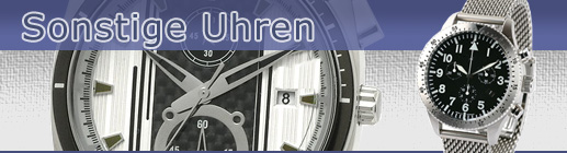 �bersicht: Sonstige Armbanduhren