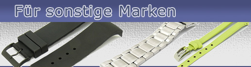 Uhrenarmb�nder f�r sonstige Uhrenmarken