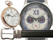 Armbanduhren, Taschenuhren, Gürtel, Armbänder und mehr