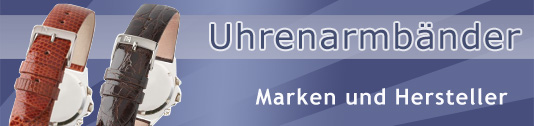 Übersicht Uhrenarmband-Hersteller/Marken