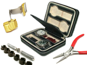 Ausgewähltes Uhrenzubehör: Uhrenwerkzeug, Uhrenboxen, Uhrenarmband-Schließen etc.