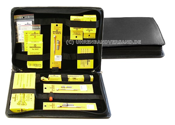Großes Bergeon Uhrmacherwerkzeug-Set