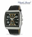 1a ANGEBOT DER WOCHE: Chronograph Edelstahl Ziffernblatt schwarz von Claude Pascal (*CL*HU*)