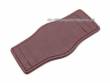 Lederunterlage f&uuml;r Uhrenarmb&auml;nder aus Leder 16-18mm bordeaux abgen&auml;ht