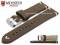 Uhrenarmband Bendigo 22mm dunkelbraun...