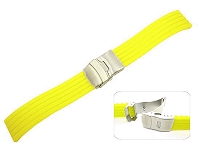 silicone/caoutchouc watch band
