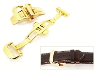 clasp for leather watch strap