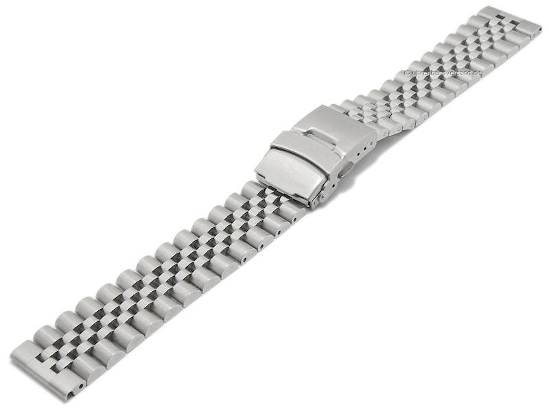 Elegantes Metallarmband für Uhren – 20/24 mm