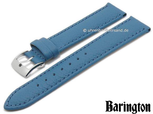 Sportliches Uhrenarmband Barington Rallye Uhrenarmband – Schwarz-orange, Leder, 22 Mm Stegbreite, Mit Dornschließe, Sportliches Design Barington Uhrenarmband