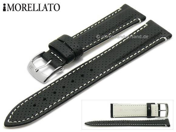 Eulit Schafnappa Uhrenarmband (604) - Schwarz