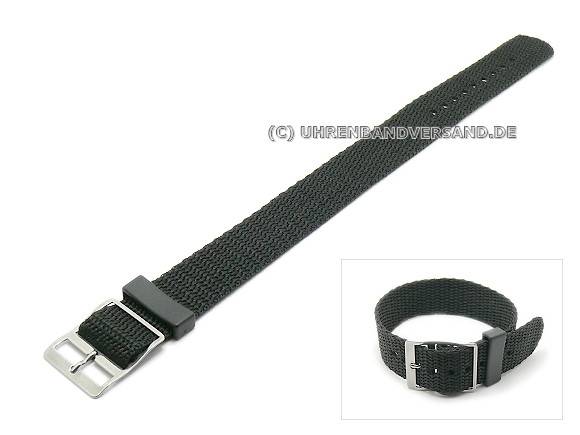 Nato Nylon Uhrenarmband 20mm Schwarz (Neu Und Originalverpackt) In Für - Foto 8