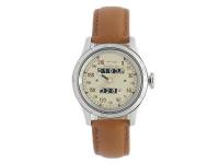 Armbanduhr Tacho-Uhr BMW 328 1939 BC/60 Edelstahl Lederband