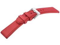 Uhrenarmband Rubber FKM 20mm rot Kautschuk mit EASY-CLICK von STAILER