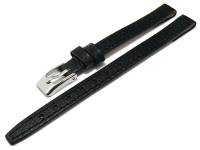 Uhrenarmband 08mm fester Steg schwarz