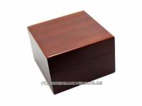 Uhrenbox He-UB14 Holz rotbraun für Armbanduhr