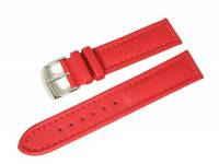 Uhrenarmband 20mm rot Lorica/Leder Original Marburger