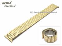 ROWI 20mm Fixoflex S Or Plaqué Bracelet 38 1457 Vintage Nos