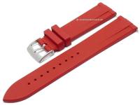 Uhrenarmband ScKB100 20mm rot FKM-Rubber strukturiert mit EASY