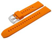 Uhrenarmband Smart Active 20mm orange Silikon glatt matt EASY