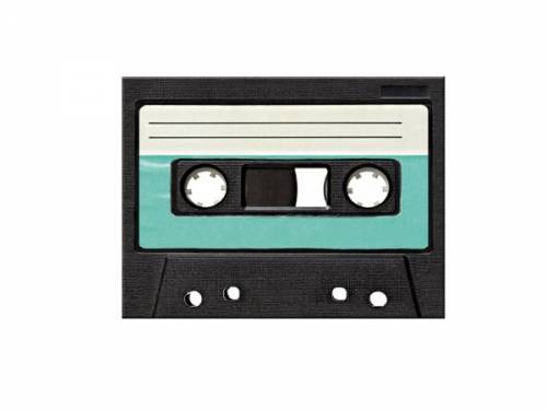 Deko-Magnet -Cassette- Retro-Style von Nostalgic-Art - Bild vergrern 