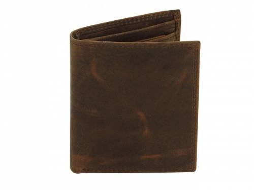 Geldb�rse echt Leder dunkelbraun Vintage-Look von Friedrich|23 - Bild vergr��ern 