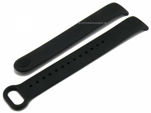 PREISTIPP: Uhrenarmband AcKKB090 schwarz Silikon Spezialansto passend fr XIAOMI 8 Smartwatches - Bild vergrern 