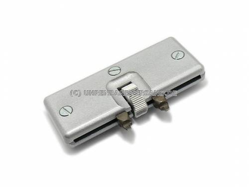 Geh�use�ffner -Swiss made- kleine Ausf�hrung f�r verschraubte Geh�useb�den  - Bild vergr��ern 