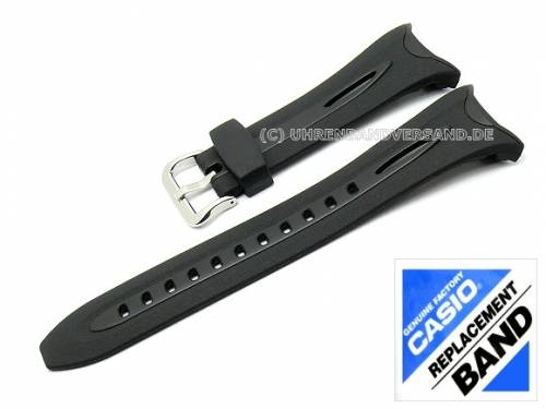 CASIO Ersatz-Uhrenarmband schwarz Kunststoff (10082003) Rundansto� f�r PAS-201, PRS-200, PRS-201 - Bild vergr��ern 