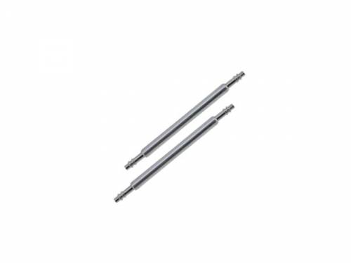 Federstege extrabreit Edelstahl silberfarben 42mm (1 Paar) Durchmesser 1.5 mm - Bild vergr��ern 