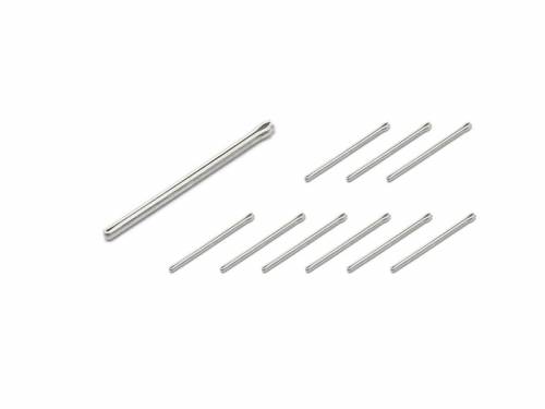 10tlg Sortiment Bandsplinte 24mm Durchmesser 1,0mm f�r Metall-Uhrenarmb�nder - Bild vergr��ern 