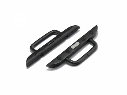 1 Paar Uhrenband-Adapter 38/40/41mm passend f�r APPLE-Watches mit Schraubstegen schwarz f�r Uhrband-Stegbreite 14 mm - Bild vergr��ern 