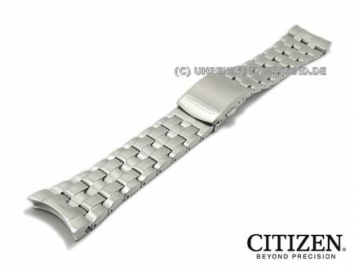 Original Ersatzband CITIZEN 22mm Edelstahl Rundansto� f�r AT0760-51L MARINAUT - Bild vergr��ern 
