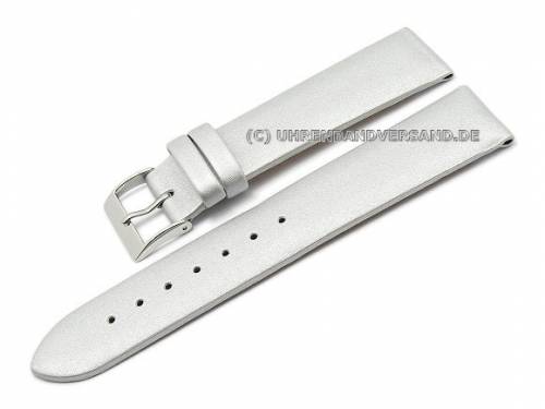 Uhrenarmband 16mm silberfarben Satin von CONDOR (Schlie�enansto� 14 mm) - Bild vergr��ern 