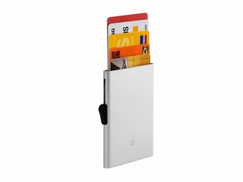 1 Spezial-Kartenetui einzeln aus Aluminium mit RFID Schutz (C-Secure) - Bild vergr��ern 
