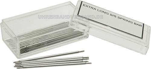 QUARKZMAN Uhrenband Stege - Schnellwechsel Federsteg Set