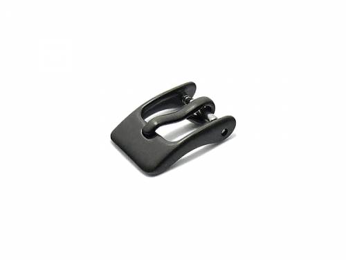 Dornschlie�e Standard (HeDS-2005) 10mm Edelstahl schwarz matt - Bild vergr��ern 
