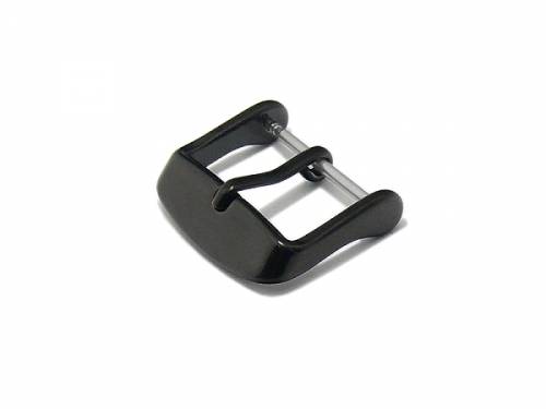 Dornschlie�e (HeDS-2019) Jasp 22mm Edelstahl schwarz massiv - Bild vergr��ern 