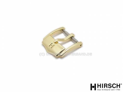 Dornschlie�e (HiDS-2703) 12mm Aluminium goldfarben poliert von HIRSCH - Bild vergr��ern 