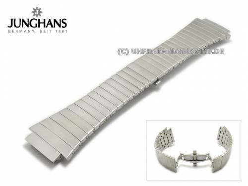 Original Ersatzband JUNGHANS Edelstahl geb�rstet Spezialansto� f�r 026/4512, 026/4513 Mega 1000 - Bild vergr��ern 