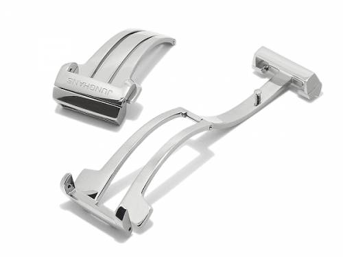 Kipp-Faltschliee JUNGHANS 18mm Edelstahl poliert fr Meister S Kollektion & mehr - Bild vergrern 
