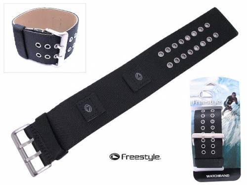 Sportband 20mm schwarz SHARK X REVOLUTION von Freestyle - Bild vergr��ern 